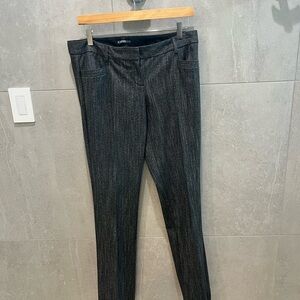 Express Charcoal Gray Skinny Pants